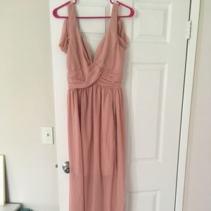 Long summer wedding dress